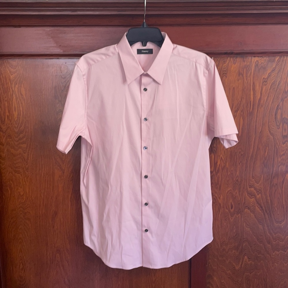 NWT Theory Short Sleeve Shirt Size Large